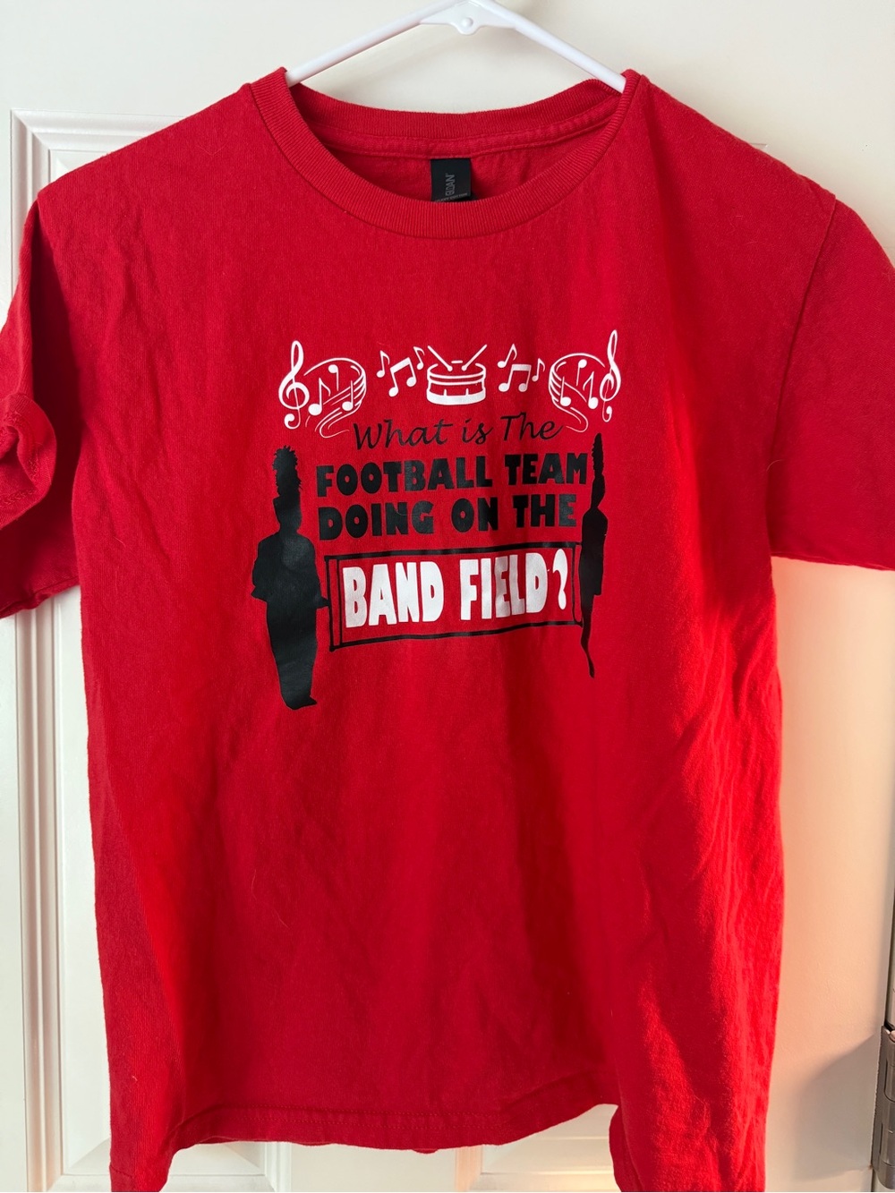 Gildan Red Kids' Short-Sleeve Graphic Tee - Band Field